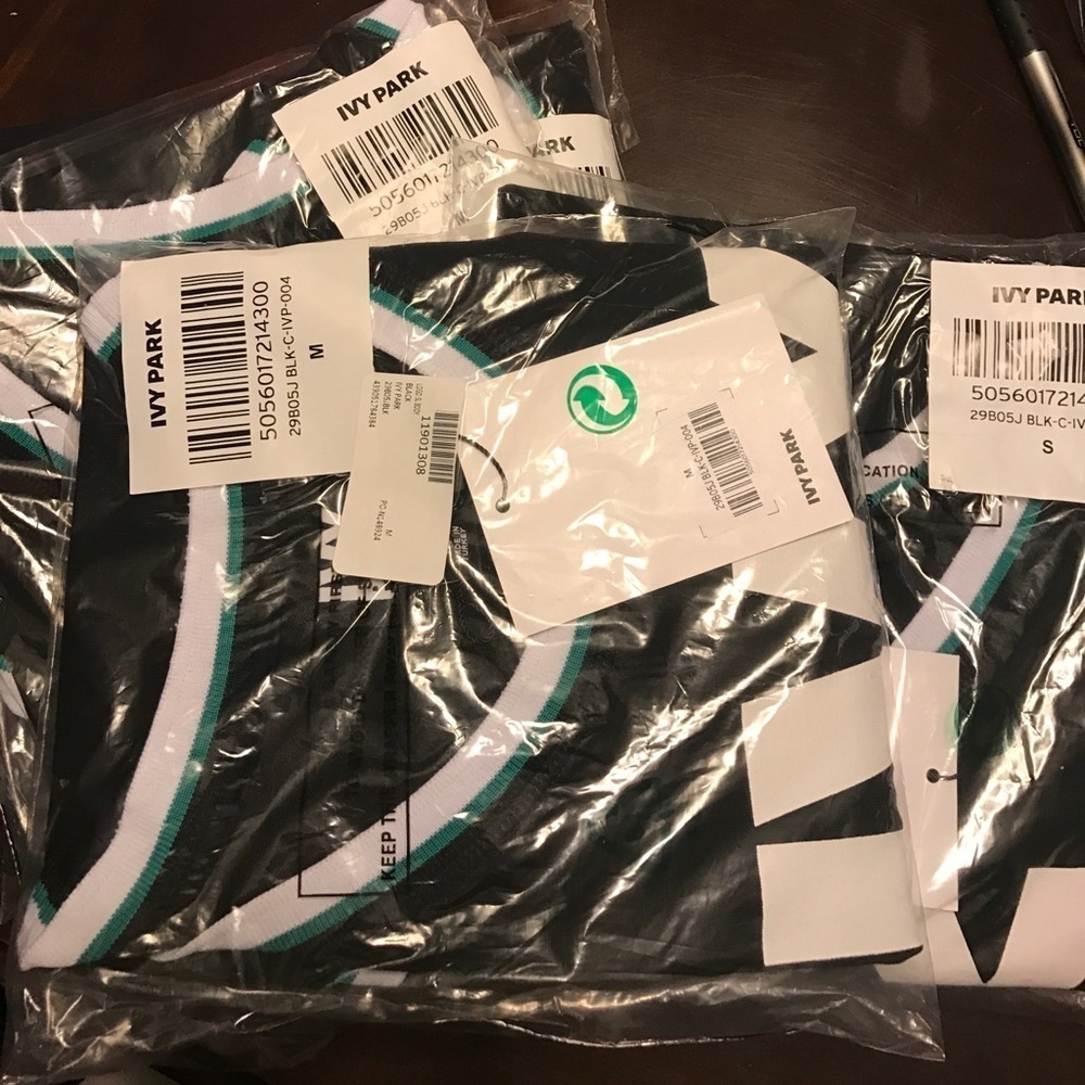 Ivy Park Stripe Trim Logo Bodysuit - Picture 4 of 8